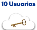 Sistema contable SISCONT 10 usuarios (¡Nuevo!)