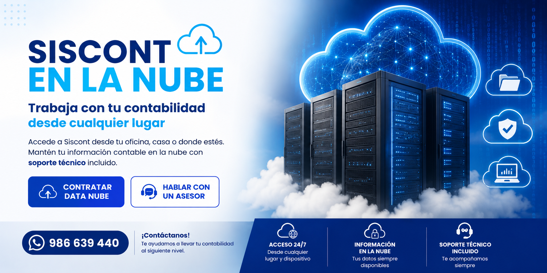 Data en la Nube con Siscont Online